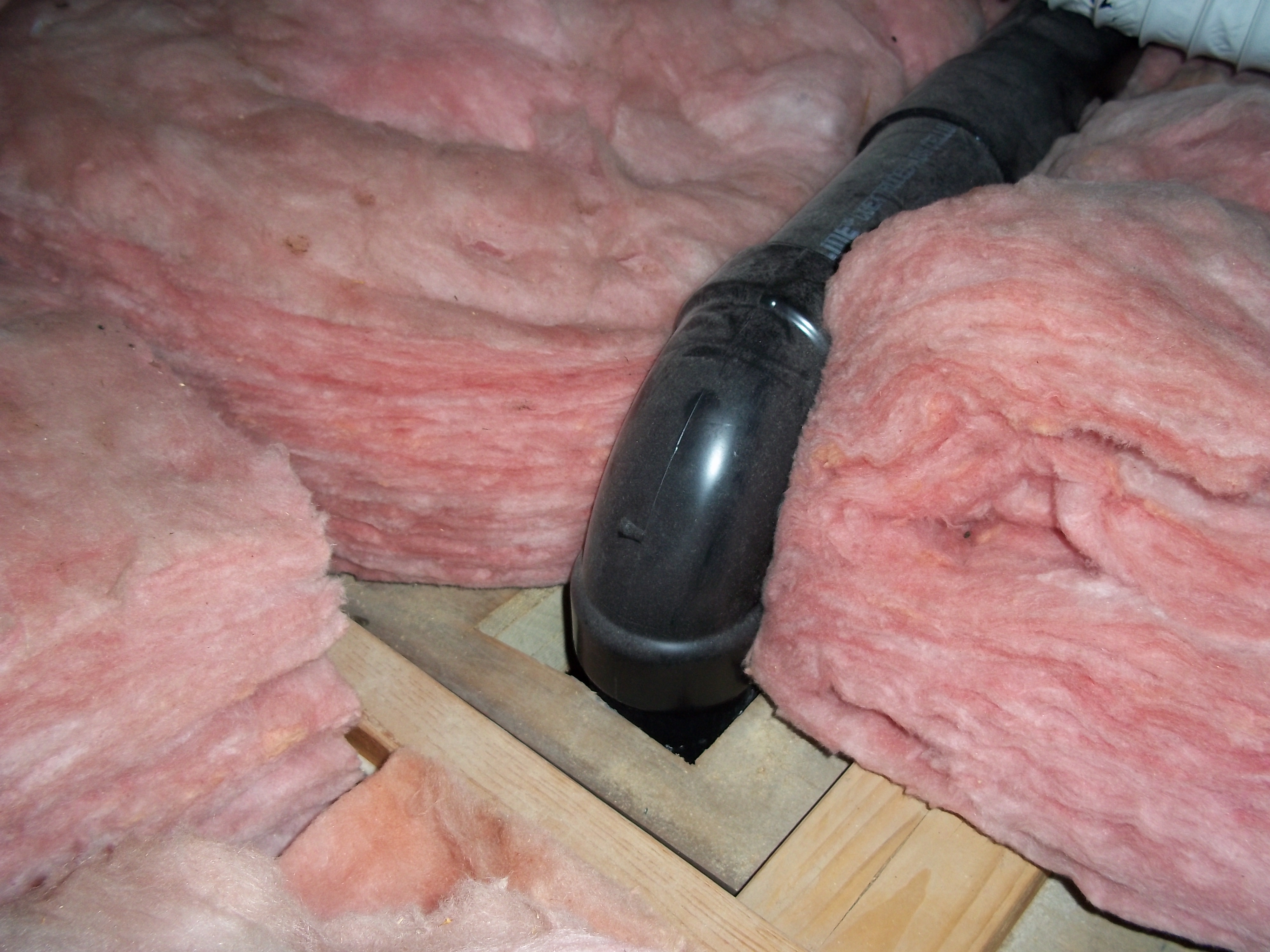 Why fiberglass batts are a poor choice for attics. There are always