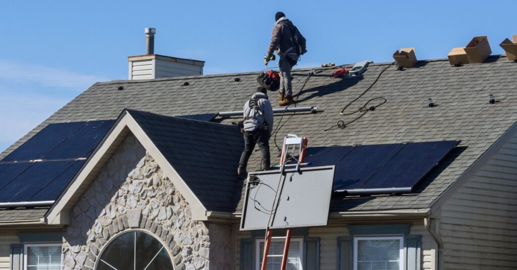 solar panels installed in Pittsburgh